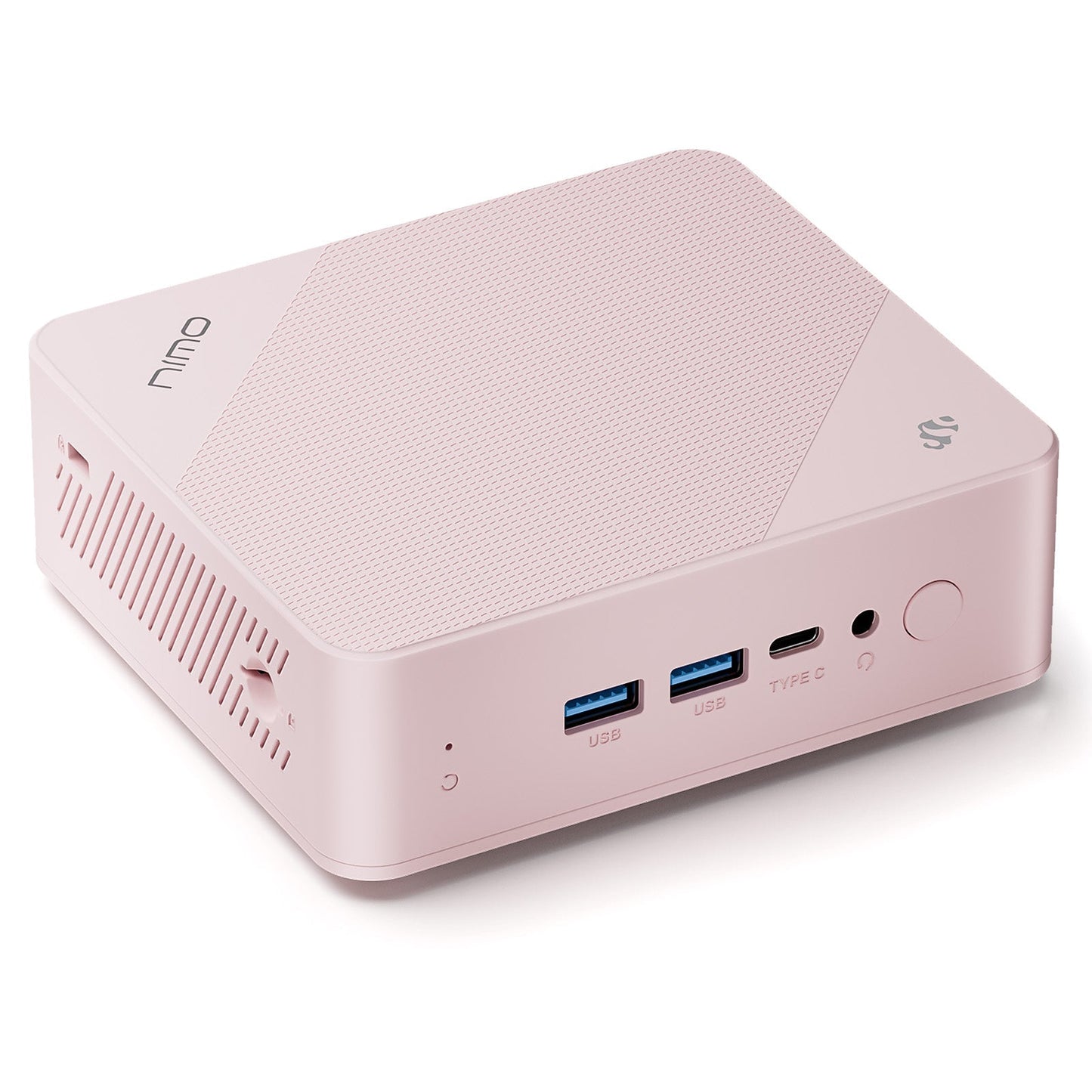 HESVAP Minipc DNB20 (In Macaron) Intel N100 Processor for Home and School - 4GB - 128GB - Pink