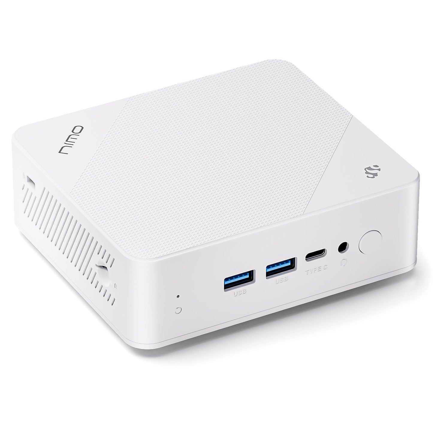 HESVAP Minipc DNB20 (In Macaron) Intel N100 Processor for Home and School - 8GB - 512GB - White