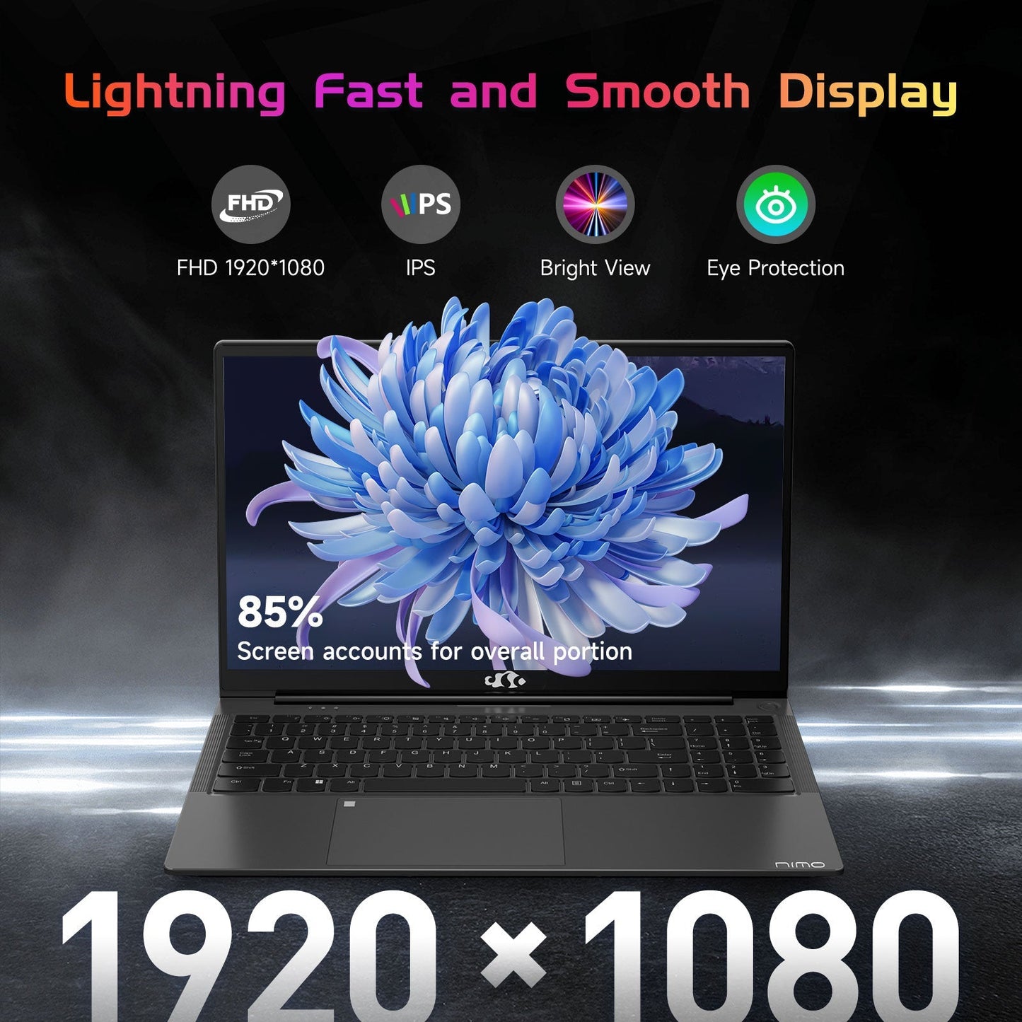 HESVAP 15.6" N151 FHD laptop for Home and School-16GB - Red