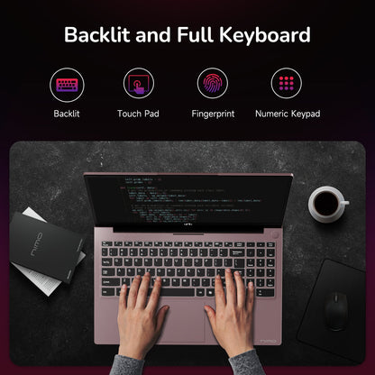 15.6'' R7 6800H FHD Business Gaming Laptop Computer-Rose Gold-32GB-2TB-Pro
