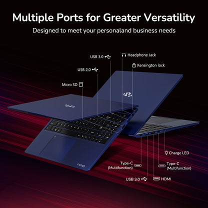 15.6'' R7 6800H FHD Business Gaming Laptop Computer-Blue-32GB-2TB -Window11 Pro