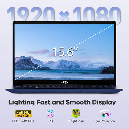 HESVAP 15.6 N153 FHD R5 6600H Laptop-Silver-2TB-Windows 11 Pro