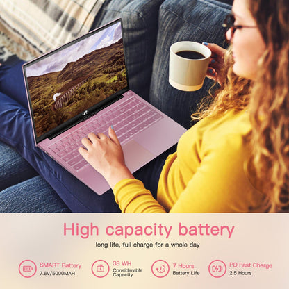 HESVAP 15.6" N151 FHD laptop for Home and School-16GB-Gray